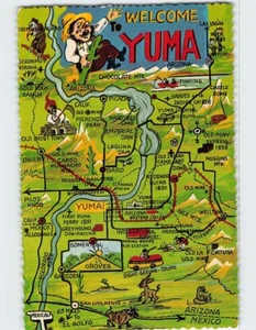 Postcard Welcome To Yuma Arizona USA - Picture 1 of 2