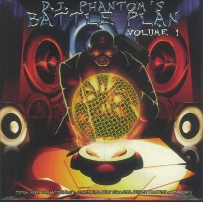 DJ Phantom ‎– Battle Plan LP - Battle Breaks Dj Tool SCRATCH - SEALED NEW RECORD - Image 1 of 2