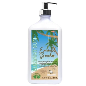 Elegant Sun Emerald Beaches Body Lotion Moisturizer Tan Extender After Sun Care - Picture 1 of 6
