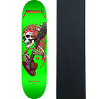 Powell Peralta Skateboard Deck Metallica Flight Lime Green 9.0" with Grip