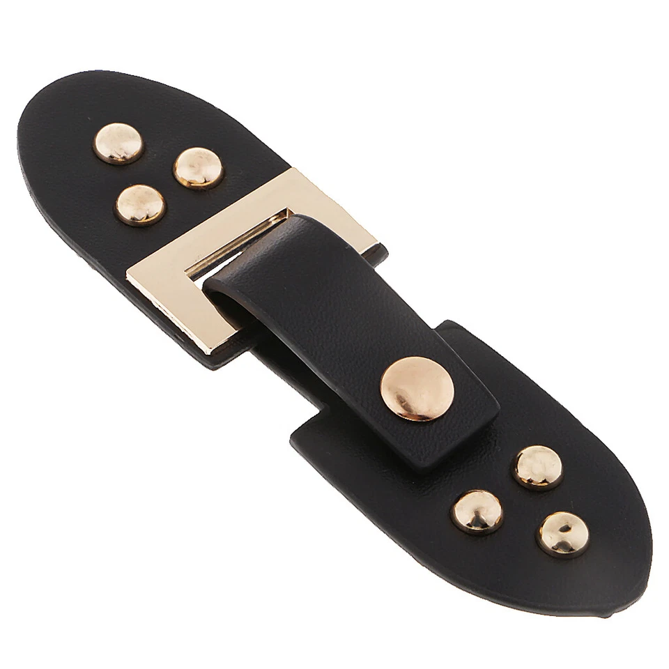 1 Set Leder Schnappverschluss Schnallen Haken und Ösenknöpfe für Mäntel - Bild 1 von 1