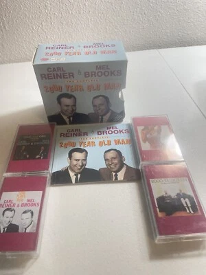 The Complete 2000 Year Old Man by Carl Reiner & Mel Brooks 4 Cassette Box Set - Image 1 of 4