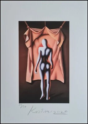 MARK KOSTABI * Untitled * 70 x 50 cm * lithograph * Kunstdruck * limited # 25/50 - Bild 1 von 4