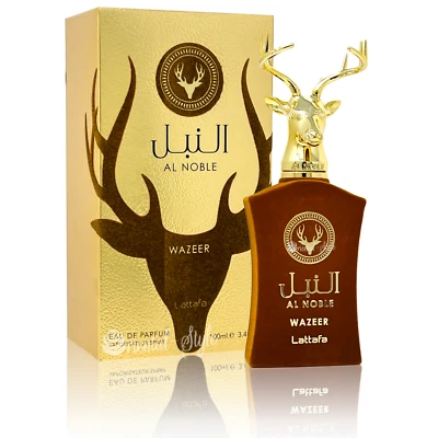 Lattafa AL NOBLE WAZEER Eau De Parfum 100ml Designer luxury Fragrance unisex