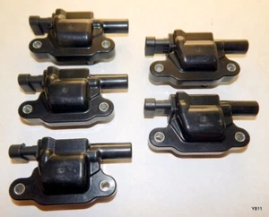5 QTY Ignition Coils for 2015 to 2021 Cadillac Escalade ESV 6.2L V8 - Picture 1 of 4