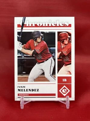2023 Panini Chronicles Base #21 Ivan Melendez RC - Arizona Diamondbacks Read - Image 1 of 4