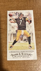 2009 Topps Target Allen & Ginter Ben Roethlisberger #AG9