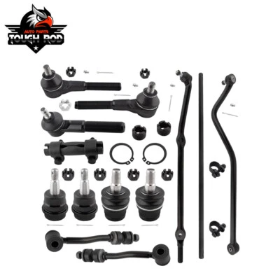13pcs Drag Links Tie Rods Ball Joints Sway Bar End for Jeep Comanche 1991-1992 - Image 1 of 4