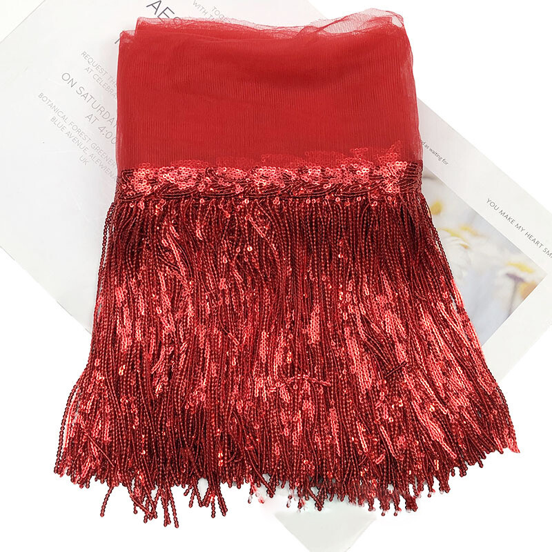 Flecos Para Bailar Flamenco Flecos De Encaje De Poliéster - Main Image