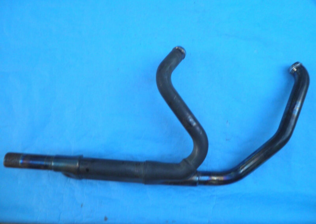 Fuel Moto Jackpot Exhaust Header Pipe Steel 2-1-2 Crossover Harley Touring  09-16