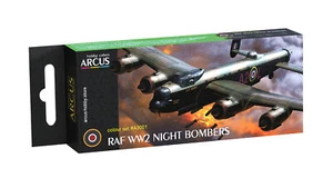 Acrylfarben Set RAF WW2 Night Bombers 6 Farben im Set Arcus A3001 - Bild 1 von 2