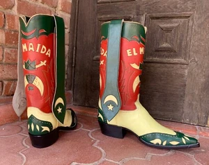 Top Gun Cowboy Boots Men's Size 12D Tom Cruise Maverick By Rancho Loco - Picture 1 of 5