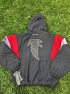 VTG NWT Atlanta Falcons Starter Pullover Jacket Size XLarge DEADSTOCK NEW RARE