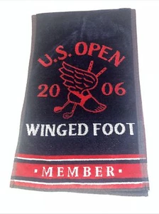 Sir Christopher H. 106th US Open 2006 Winged Foot Member Golf Towel w/ Grommet - Picture 1 of 6