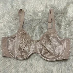Wacoal 38DD Bra Beige Back Appeal 855303 Underwire Back Closure - Picture 1 of 6