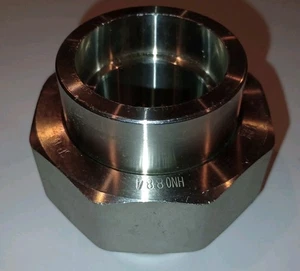 3M SS F304 1-1/2" STAINLESS STEEL SOCKET WELD UNION, NEW, FREE SHIPPING - Picture 1 of 6