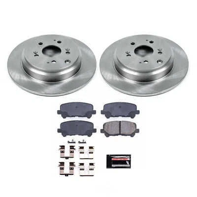 Kit de pastillas de freno de disco y rotor para Honda Odyssey Pilot 2009-2017 Power Stop Foto 1 de 4