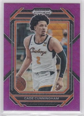 Cade Cunningham [Purple Wave] #65 2023 Panini Prizm Draft Picks - Image 1 of 2