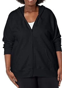 Just My Size Black Zip Up Hoodie Size 4XL - Picture 1 of 6