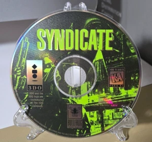 RARE! Syndicate (3DO, 1995 ) Long Box Complete - Picture 1 of 3