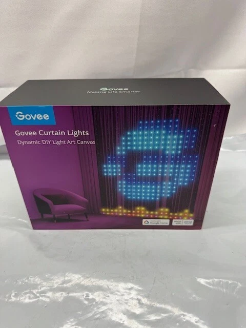 Govee Luces de Cortina, WiFi Luces de Cortina Inteligentes LED *Nuevo Foto 1 de 4
