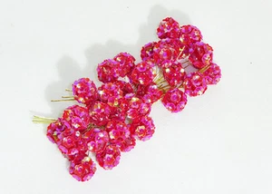 PZ 72 FIORELLINI MADREPERLATI D.1,3 CM BOMBONIERE FAI DA TE  - Imagen 1 de 1