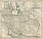 PERSIEN IRAN Landkarte Vaugondy 1749 kolorierter Kupferstich schönes Original