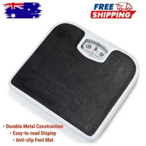 Bathroom Scale Mechanical Machine Weighing Scales 130kg Body Weight Display( - Picture 1 of 4