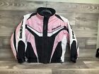 POLARIS Pink Snowmobile Winter Jacket - Youth Small 6/8