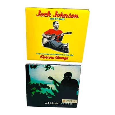 Jack Johnson ( CD Bundle ) Curious George & On and On Foto 1 de 3