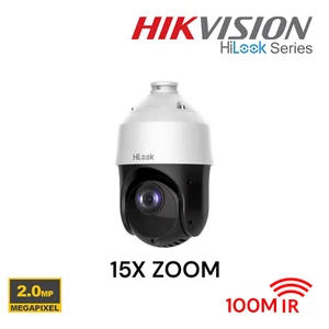 Hikvision HiLook 2MP PTZ Überwachungskamera 15x Zoom 1080P Full HD IR Nachtsicht 100m - Bild 1 von 8