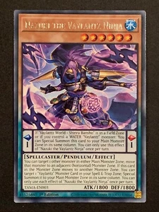 Nazuki the Vaylantz Ninja | TAMA-EN003 | Rare | 1st | Tactical Masters | YuGiOh - Picture 1 of 3