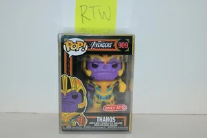 Marvel Avengers Endgame Funko Black Light Thanos #909 Target Exclusive +Protector - Bild 1 von 4