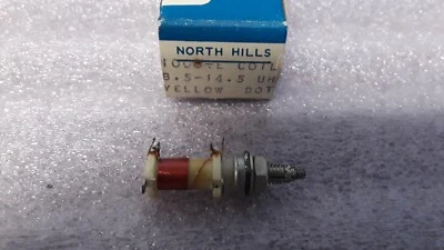 PN# 1000E - NORTH HILLS - BOBINA (8,5 - 14,5 UH, PUNTO AMARILLO) Foto 1 de 4