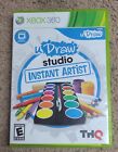 uDraw Studio: Instant Artist (Microsoft Xbox 360, 2011) Envío GRATUITO en EE. UU. Usado en excelente estado