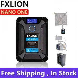 FXLION NANO ONE V Mount Battery 3400mAh 50Wh V-Lock D-TAP,USB-C,USB-A,Micro USB - Picture 1 of 8