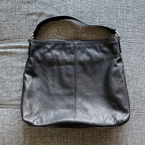 Kooba Black Pebbled Leather Hobo Shoulder Bag Purse Single Strap Handbag Black - Picture 1 of 6