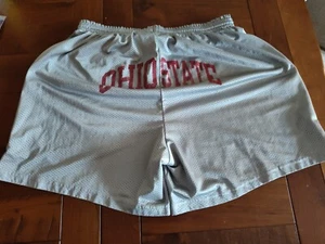 Vintage Rare 70s 80s Ohio State Buckeyes tOSU OSU Champion brand XXL Mesh Shorts - Picture 1 of 5