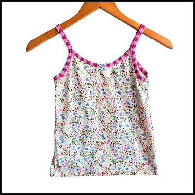 Camiseta sin mangas floral Matilda Jane sin mangas informal con capas talla 12 Foto 1 de 4
