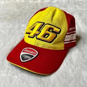 Ducati Youth MotoGP Cap Red Valentino Rossi 46 Corse Adjustable Hat - Picture 1 of 8