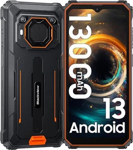 Blackview BV6200Pro Orange Rugged Smartphone, Outdoorhandy mit 8 GB RAM, 128 GB - Bild 1 von 24