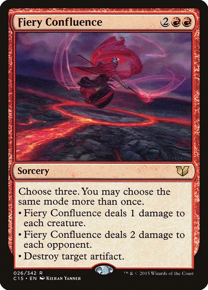 MTG Fiery Confluence  - Commander 2015 #026 - Image 1 of 1