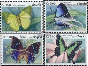 Briefmarken Angola 2018 Mi 1926-1929 (kompl. Ausgabe) postfrisch Schmetterlinge - Bild 1 von 1