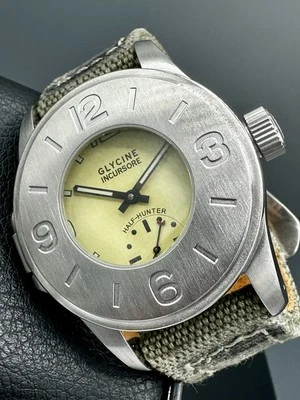 Glycine Incursore Half Hunter Edición Limitada Unitas 6498 SUIZO CUERDA MANUAL 44mm Foto 1 de 4