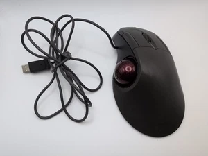 Mouse Trackball óptico Microsoft Trackball 1.0 X05-87475 USB con cable probado funciona - Imagen 1 de 9