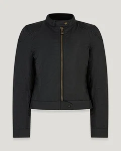 Belstaff Bamburgh Ladies Motorbike Motorcycle Textile Jacket Black - Picture 1 of 6