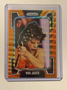 Panini Prizm The Rolling Stones Orange Wave Prizm 2025/259 Mick Jagger #39 - Imagen 1 de 2