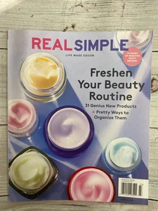 Real Simple March 2021 Magazine Freshen your beauty routine genius new products - Picture 1 of 2