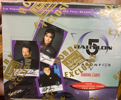 Коллекционные карточки Babylon 5: Season Five - запечатанная эксклюзивная коробка для хобби - Fleer Skybox - Изображение 1 из 4