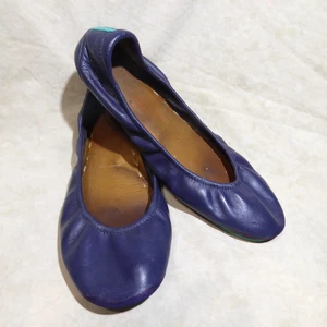 🩰 Tieks by Gavrieli faltbare Scrunch Ballerinas 8 M California Navy Leder - Bild 1 von 20